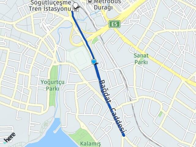 Zühtüpaşa Söğütlüçeşme İstasyonu Arası Kaç Km - Yol Tarifi