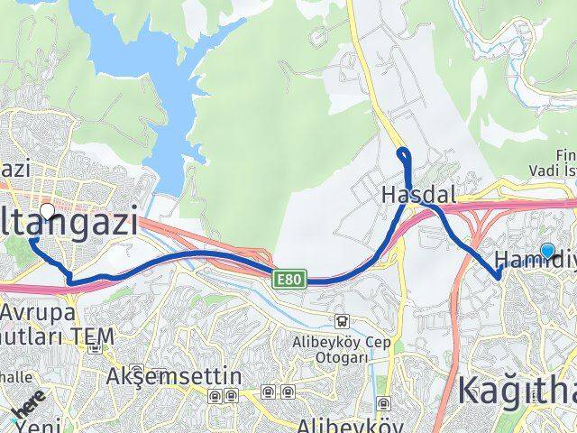 Hamidiye Sultangazi Arası Kaç Km - Yol Tarifi