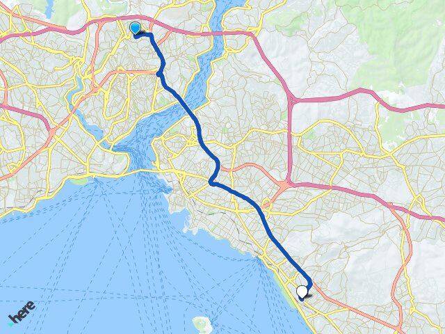 İstanbul Kağıthane Şirintepe Maltepe Arası Kaç Km - Yol Haritası