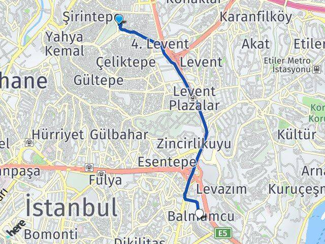 Sultan Selim Balmumcu Arası Kaç Km - Yol Tarifi