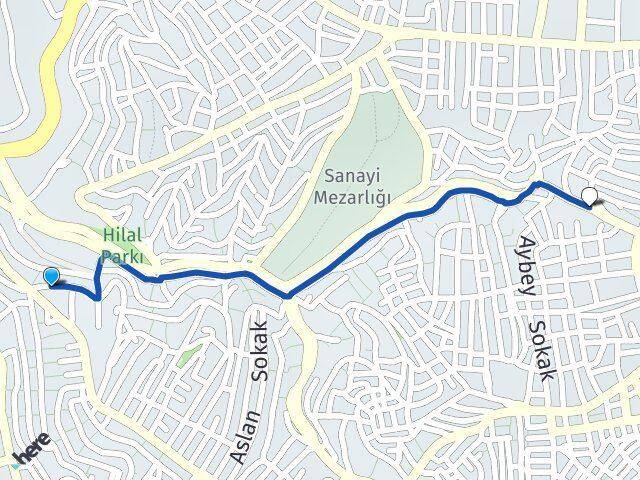 Yahya Kemal Emniyet Evleri Arası Kaç Km - Yol Tarifi