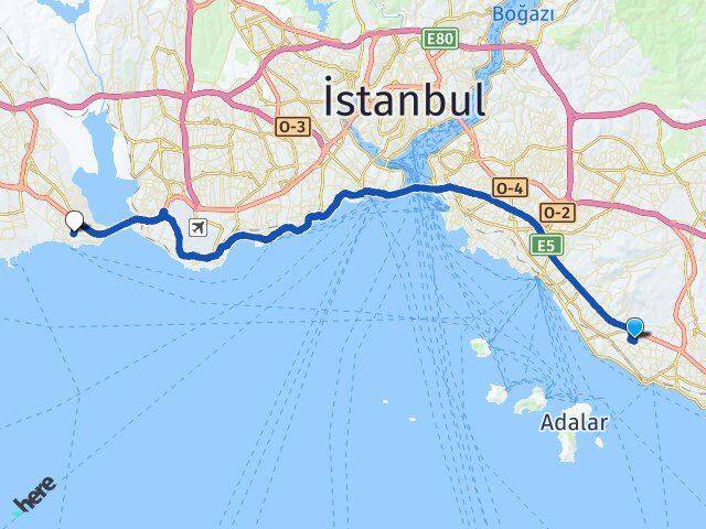 Cevizli Avcılar Arası Kaç Km - Yol Tarifi