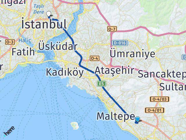 Cevizli Mecidiyeköy Arası Kaç Km - Yol Tarifi