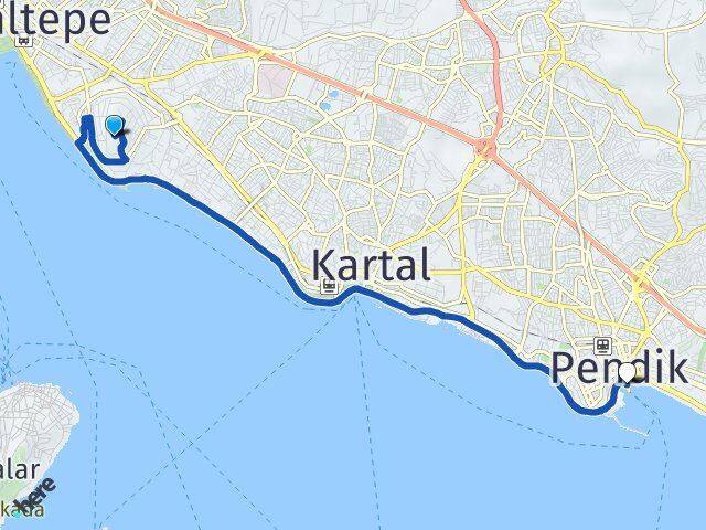Dragos Pendik İDO Terminali Arası Kaç Km - Yol Tarifi