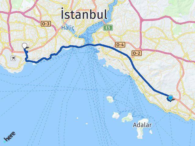 Esentepe Bahçelievler Arası Kaç Km - Yol Tarifi