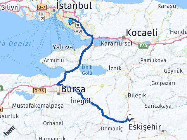 Gümüşpınar Bozüyük Arası Kaç Km - Yol Tarifi