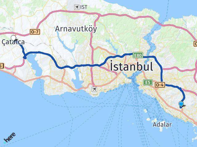 Gümüşpınar Çatalca Arası Kaç Km - Yol Tarifi