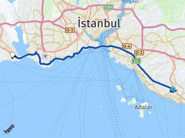Topselvi Avcılar Arası Kaç Km - Yol Tarifi