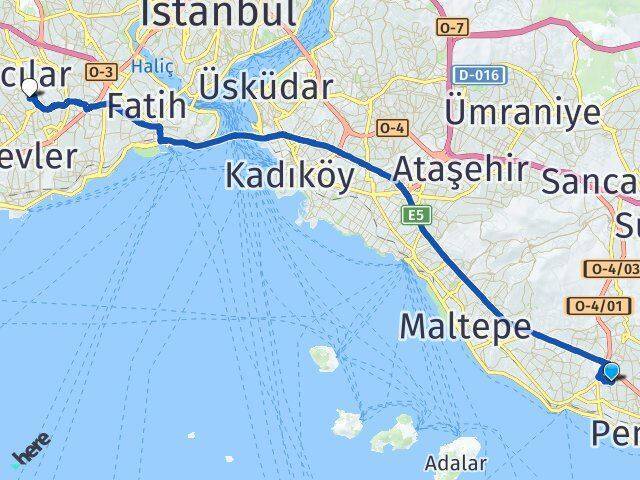 Topselvi Güngören Arası Kaç Km - Yol Tarifi