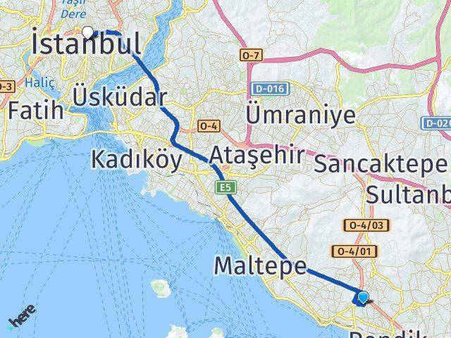 Topselvi Şişli Arası Kaç Km - Yol Tarifi