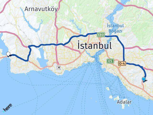 Uğur Mumcu Büyükçekmece Arası Kaç Km - Yol Tarifi