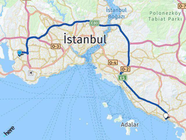 Söğütlü Çeşme Pendik Arası Kaç Km - Yol Tarifi