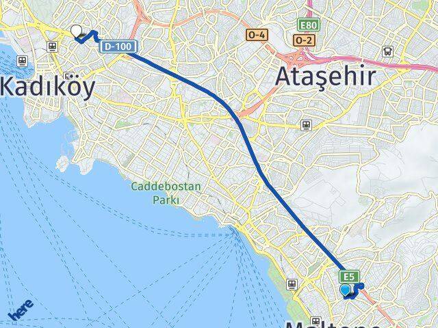 Altayçeşme Acıbadem Arası Kaç Km - Yol Tarifi