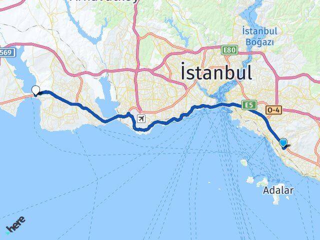 Altayçeşme Büyükçekmece Arası Kaç Km - Yol Tarifi