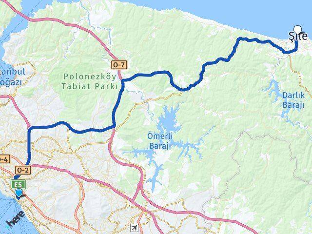 Altıntepe Şile Arası Kaç Km - Yol Tarifi