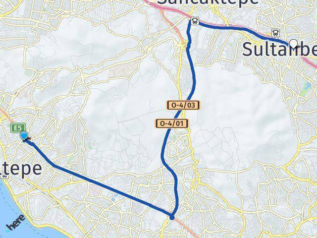 Bağlarbaşı Sultanbeyli Arası Kaç Km - Yol Tarifi