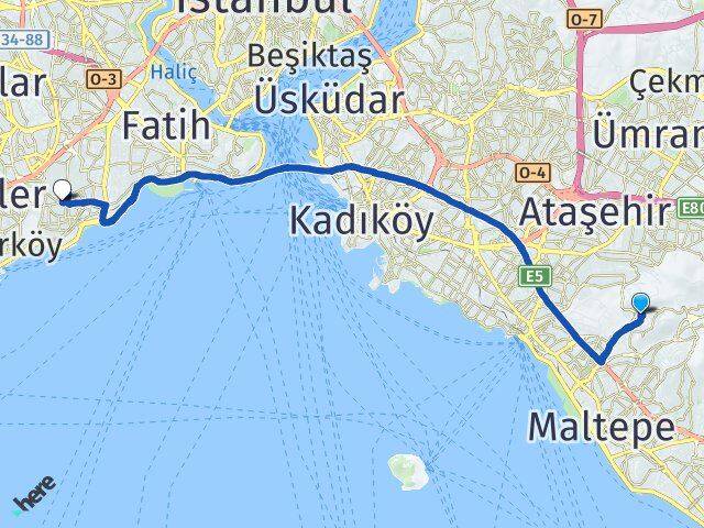 Başıbüyük Zeytinburnu Arası Kaç Km - Yol Tarifi