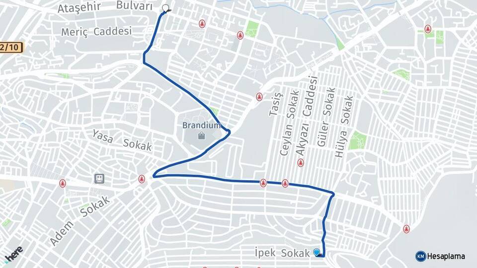Fındıklı Ataşehir Arası Kaç Km - Yol Tarifi