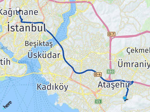 Fındıklı Kağıthane Arası Kaç Km - Yol Tarifi