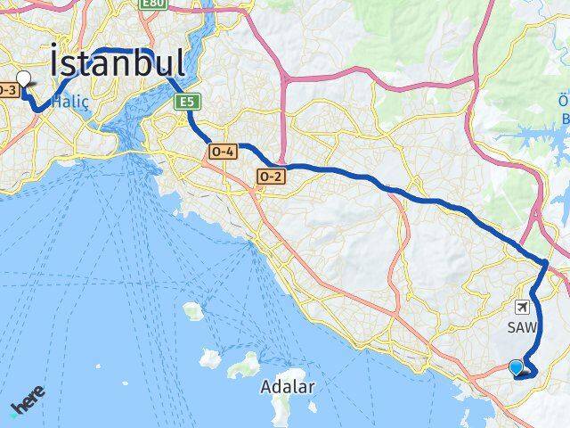 Ahmet Yesevi Bayrampaşa Arası Kaç Km - Yol Tarifi