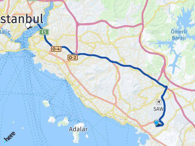 Ahmet Yesevi Beşiktaş Arası Kaç Km - Yol Tarifi
