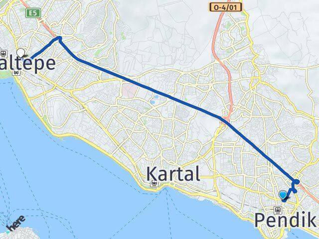 Bahçelievler Maltepe Arası Kaç Km - Yol Tarifi