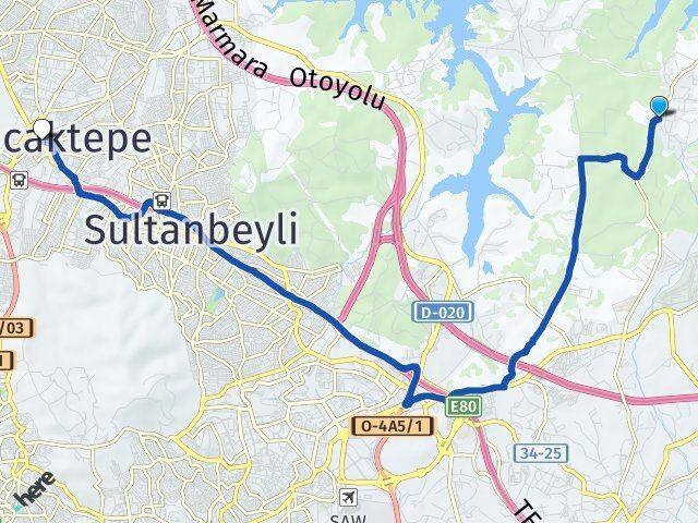 Ballıca Sancaktepe Arası Kaç Km - Yol Tarifi