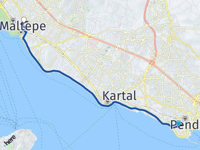 Batı Maltepe Arası Kaç Km - Yol Tarifi