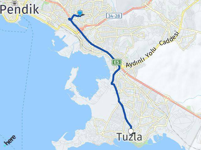 Çamçeşme Tuzla Arası Kaç Km - Yol Tarifi