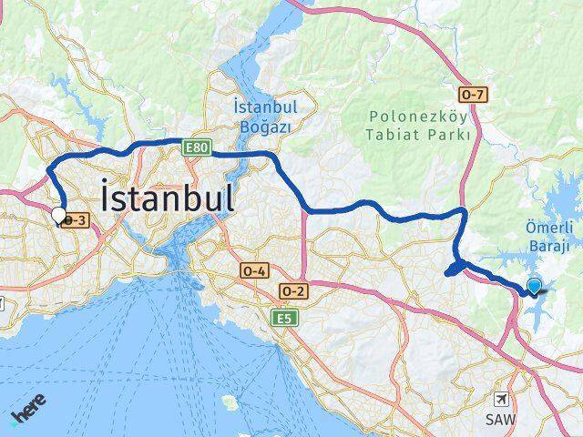 Emirli Esenler Arası Kaç Km - Yol Tarifi