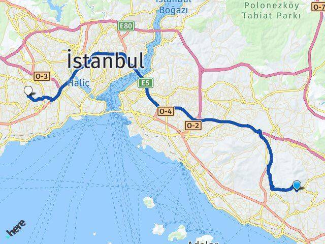 Ertuğrul Gazi Güngören Arası Kaç Km - Yol Tarifi