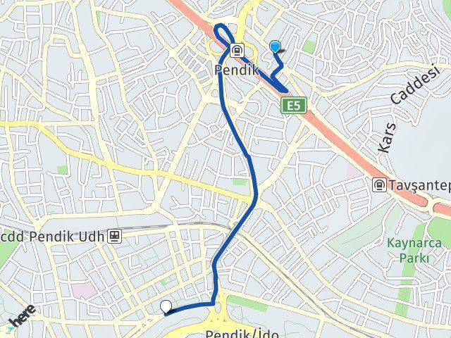 Orta Pendik Arası Kaç Km - Yol Tarifi