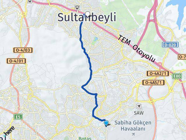 Ramazanoğlu Sultanbeyli Arası Kaç Km - Yol Tarifi