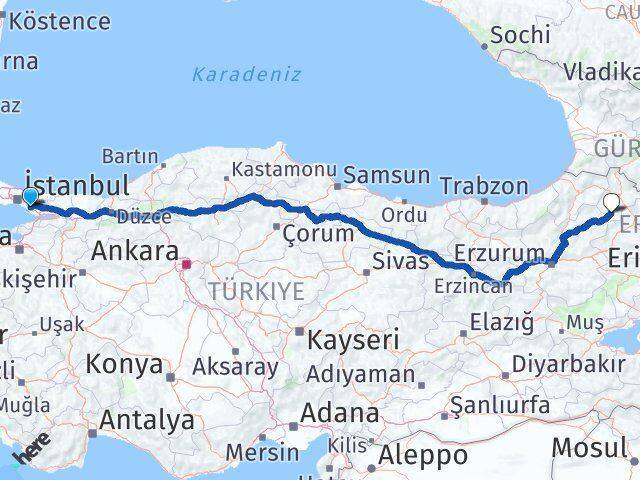 Şeyhli Göle Arası Kaç Km - Yol Tarifi