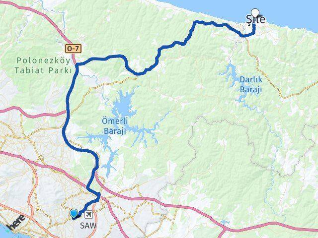 Şeyhli Şile Arası Kaç Km - Yol Tarifi