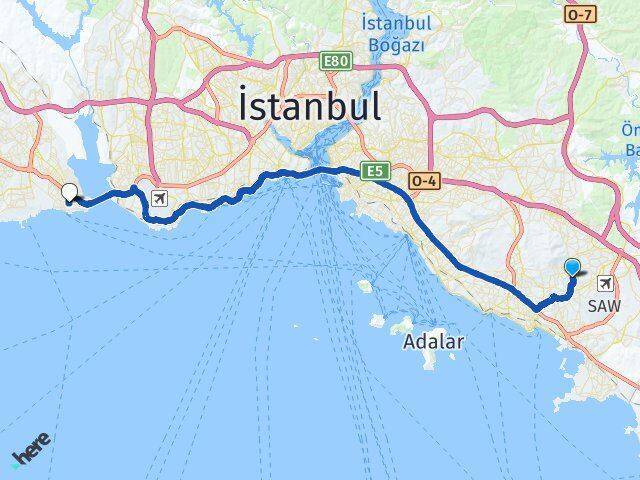 Sülüntepe Avcılar Arası Kaç Km - Yol Tarifi