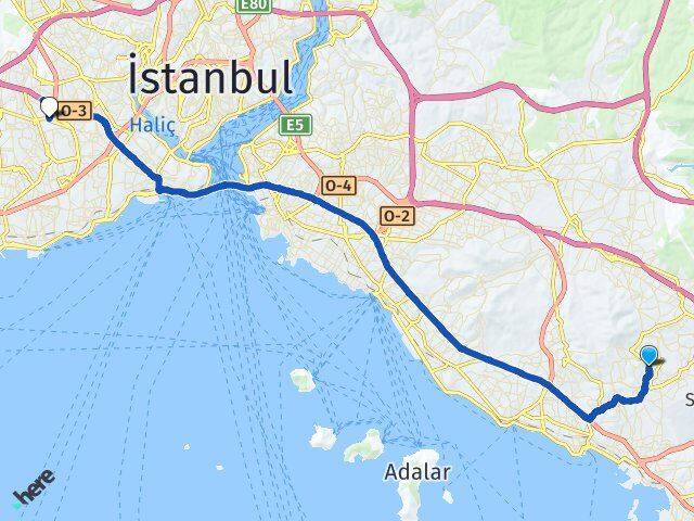Sülüntepe Esenler Arası Kaç Km - Yol Tarifi