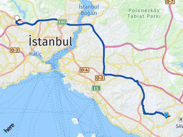 Sülüntepe Sultangazi Arası Kaç Km - Yol Tarifi