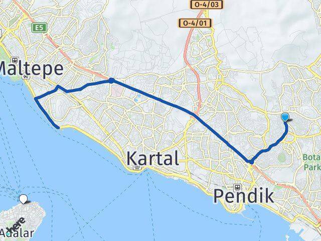 Velibaba Adalar Arası Kaç Km - Yol Tarifi