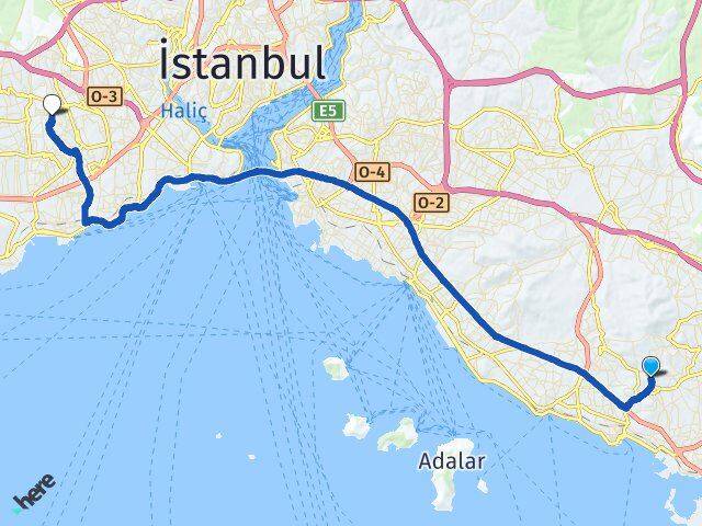 Velibaba Bağcılar Arası Kaç Km - Yol Tarifi