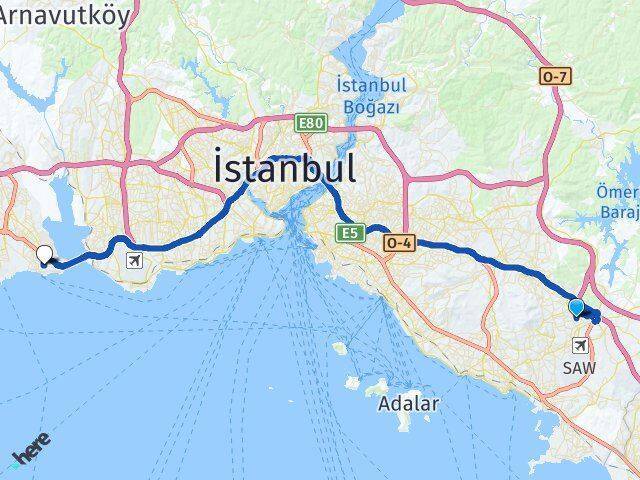 Yenişehir Avcılar Arası Kaç Km - Yol Tarifi