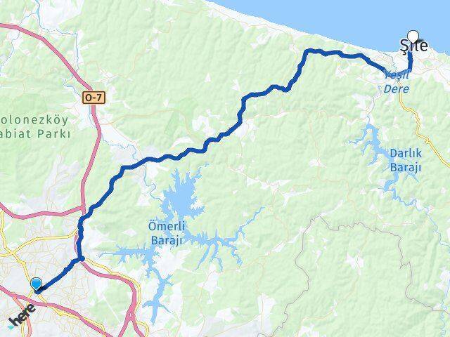 Abdurrahmangazi Şile Arası Kaç Km - Yol Tarifi