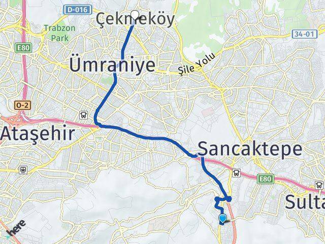 Fatih Çekmeköy Arası Kaç Km - Yol Tarifi