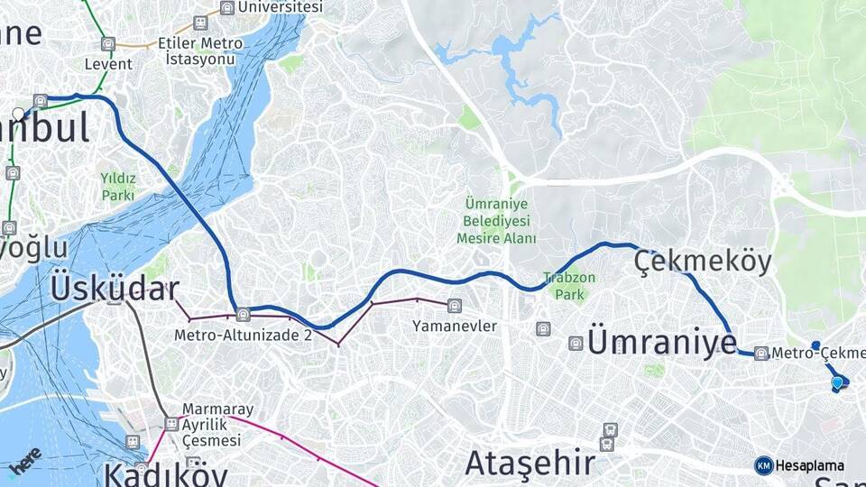 Sarıgazi Şişli Arası Kaç Km - Yol Tarifi