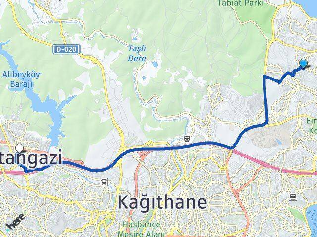 Ferahevler Sultangazi Arası Kaç Km - Yol Tarifi