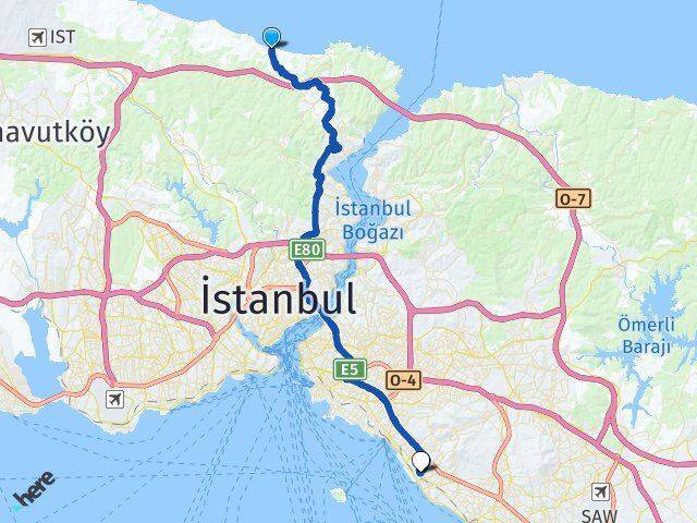 Kısırkaya Maltepe Arası Kaç Km - Yol Tarifi