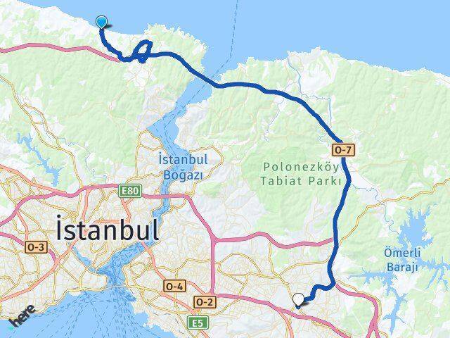 Kısırkaya Sancaktepe Arası Kaç Km - Yol Tarifi