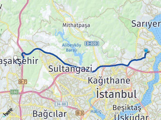 Poligon Başakşehir Arası Kaç Km - Yol Tarifi