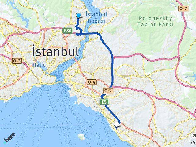 Poligon Maltepe Arası Kaç Km - Yol Tarifi