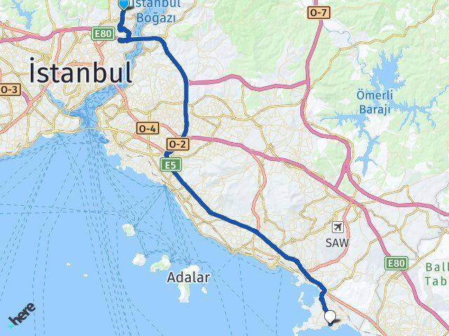 Poligon Tuzla Arası Kaç Km - Yol Tarifi